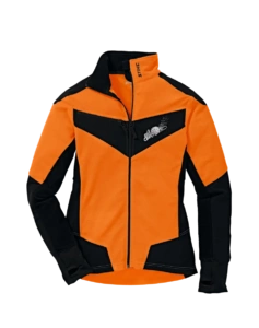 Fleecejack, DYNAMIC, maat XXL, fluo-oranje